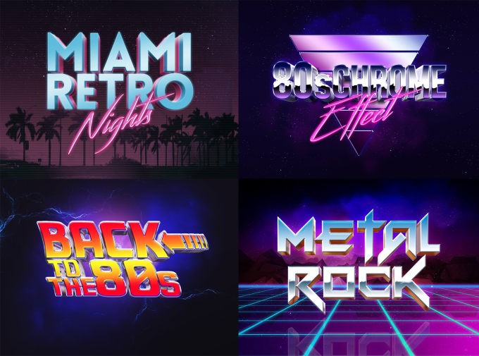 Xu hướng thiết kế logo lấy cảm hứng từ thập niên 80 Xu hướng thiết kế logo lấy cảm hứng từ thập niên 80