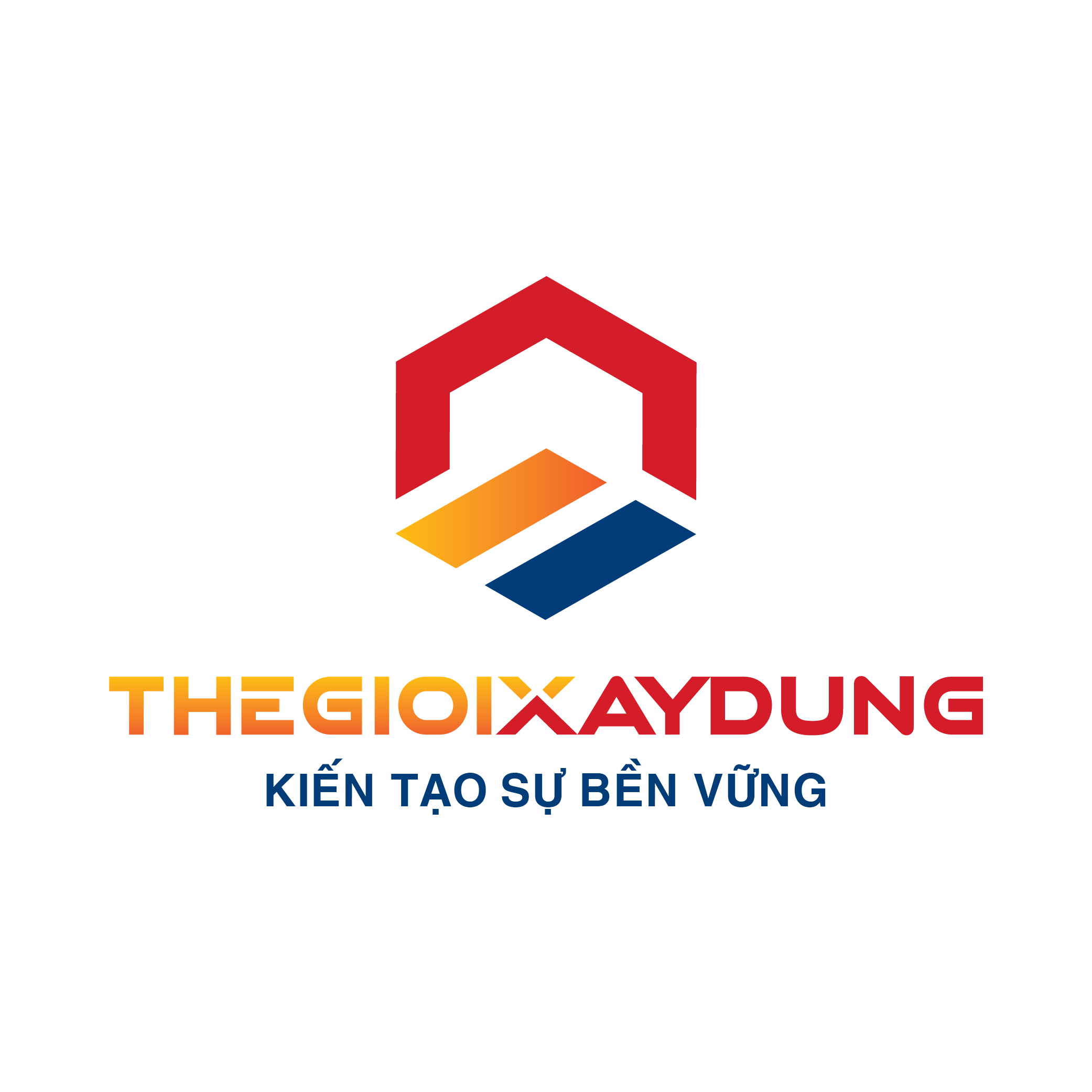 Mẫu logo ngành xây dựng: Thegioixaydung