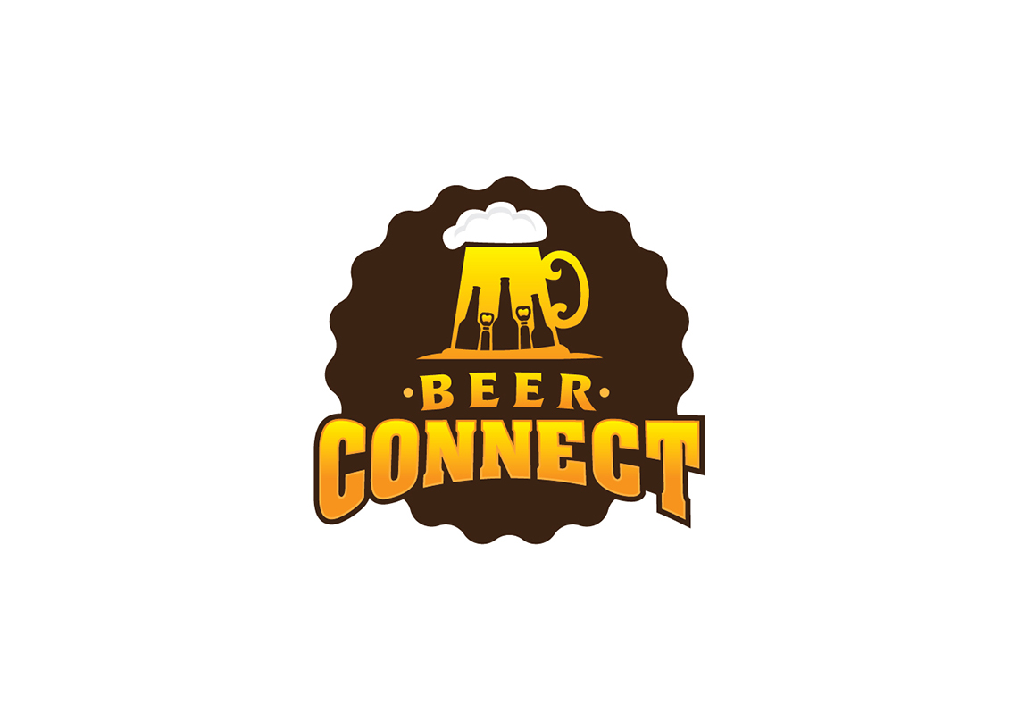 Mẫu thiết kế logo phong thủy của thương hiệu Beer Connect