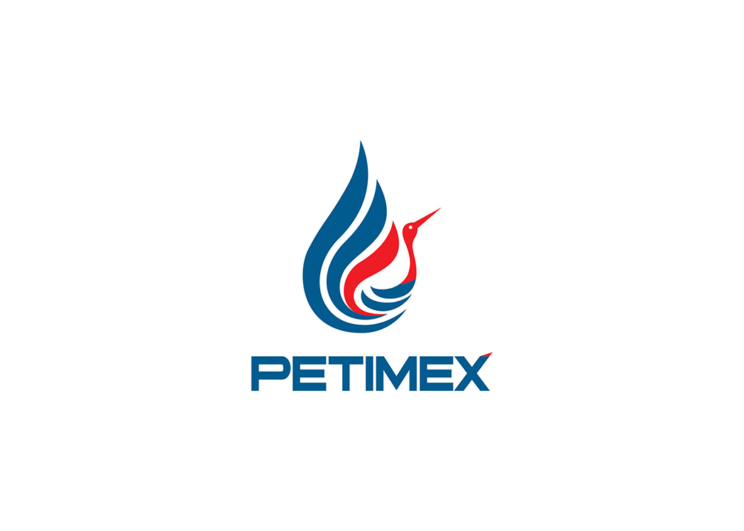 Mẫu thiết kế logo phong thủy của thương hiệu xăng dầu Petimex