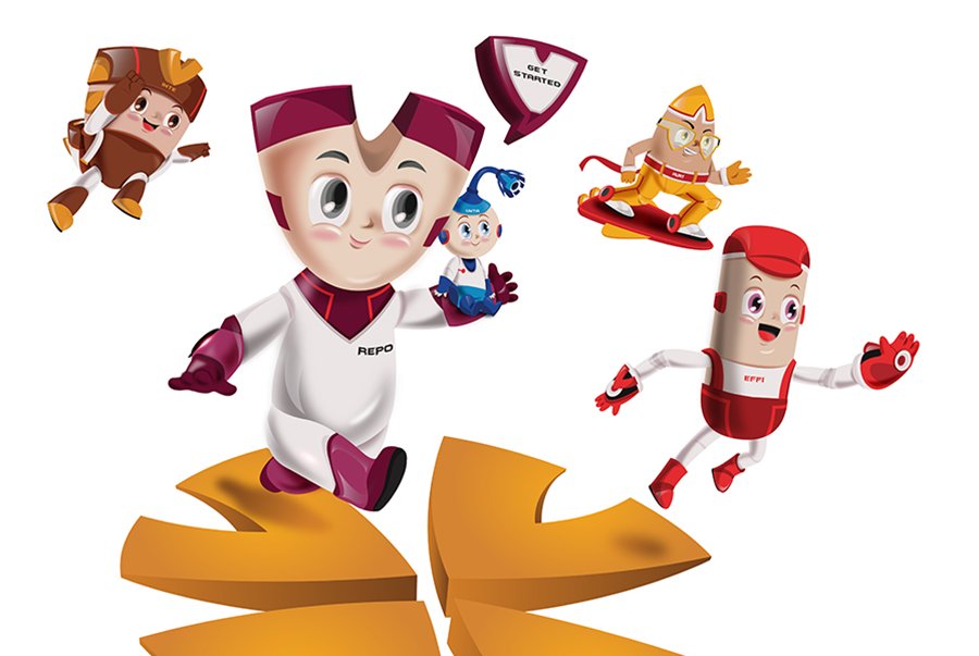 [SaoKim.com.vn] Logo Mascot của TNG thiết kế bởi Sao Kim Branding