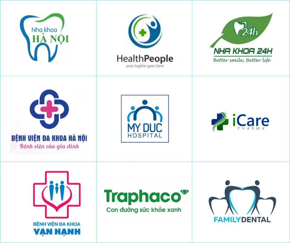 [Saokim.com.vn] Top 50+ thiết kế logo ngành Y Dược 