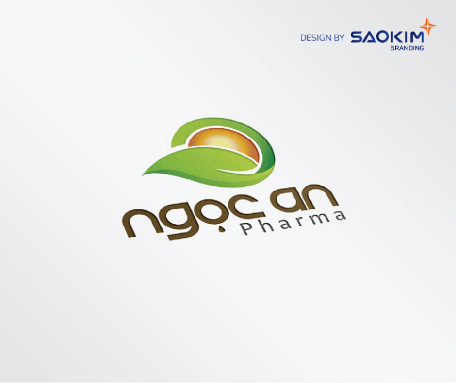 [Saokim.com.vn] Logo Công ty cổ phần Ngọc An Pharma thiết kế bởi Sao Kim Branding