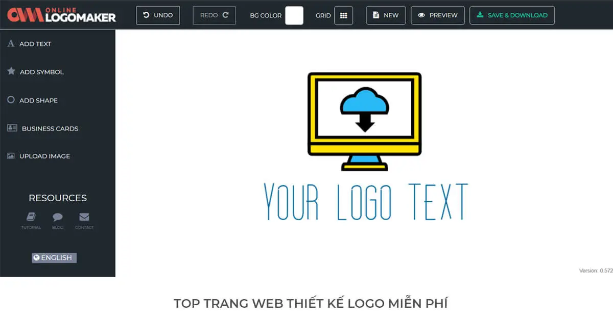Online Logo Maker - Trang web thiết kế Logo miễn phí
