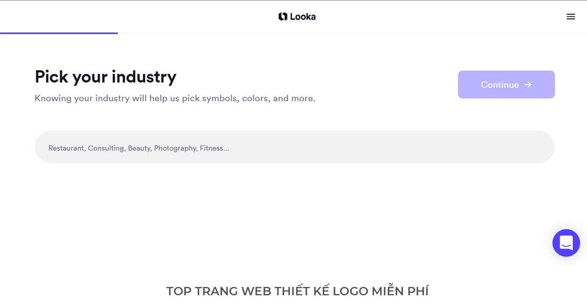 Looka - Chất lượng tạo logo miễn phí khá tốt