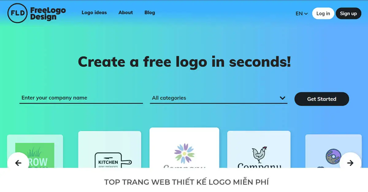Free Logo Design - Trang web thiết kế Logo miễn phí