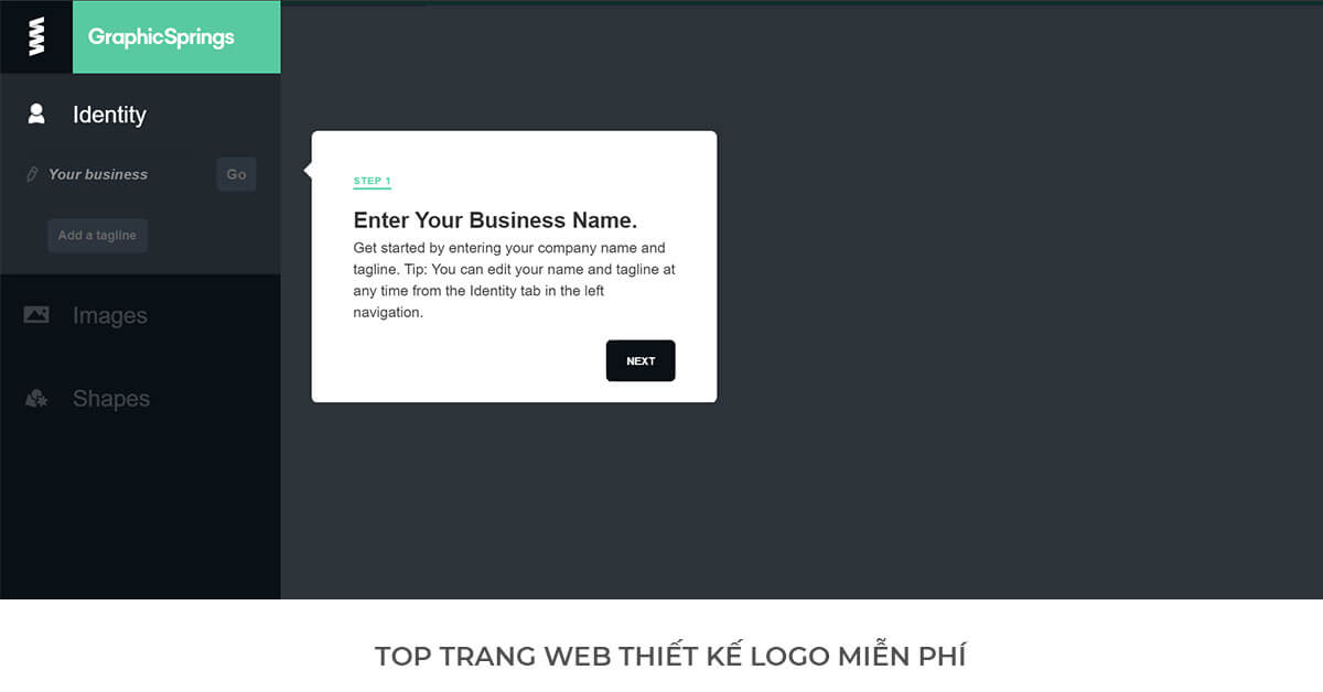 Graphic Springs- Trang web thiết kế Logo miễn phí