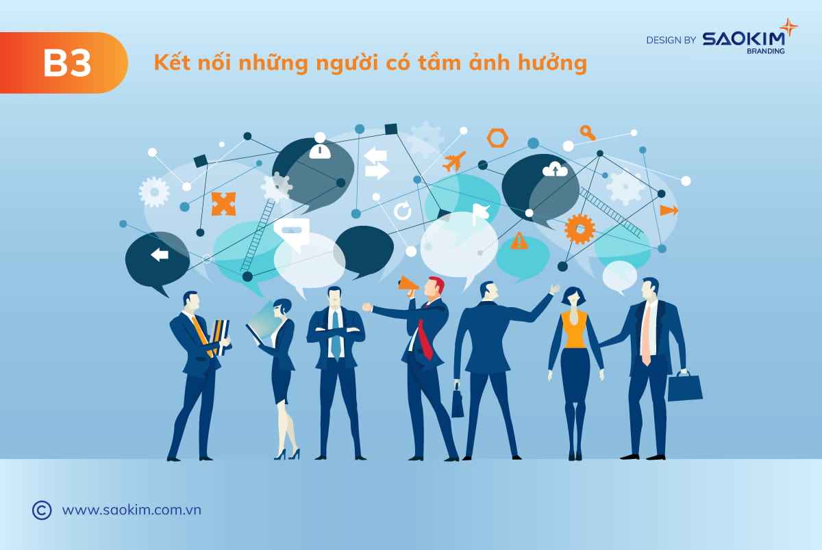 [Saokim.com.vn] Xây dựng thương hiệu cá nhân cần Kết nối với những người có tầm ảnh hưởng