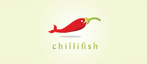 Mẫu-thiết-kế-Logo-hình-Cá-Chilli-Fish