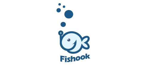Mẫu-thiết-kế Logo-hình-Cá-Fishlook