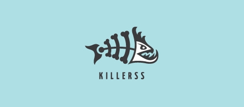 Mẫu-thiết-kế-Logo-hình-Cá-Killerss