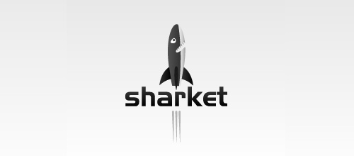 Mẫu-thiết-kế-Logo-hình-Cá-Sharket