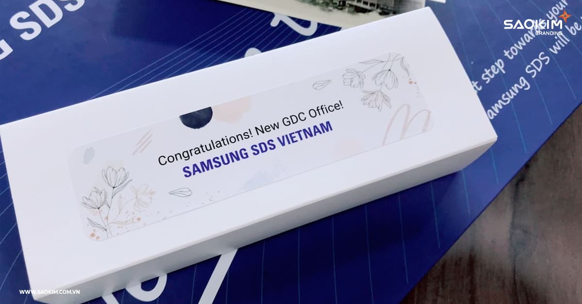Checklist qùa tặng thương hiệu: Mẫu quà tặng thương hiệu của Samsung