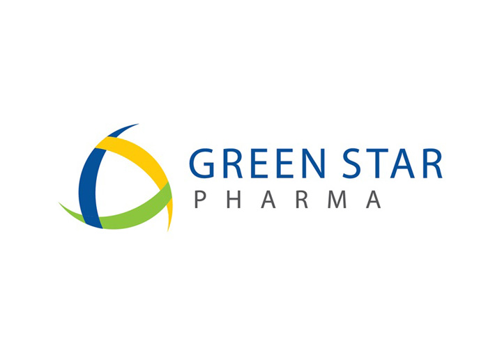 [saokim.com.vn] Logo ngành dược phẩm Green Star