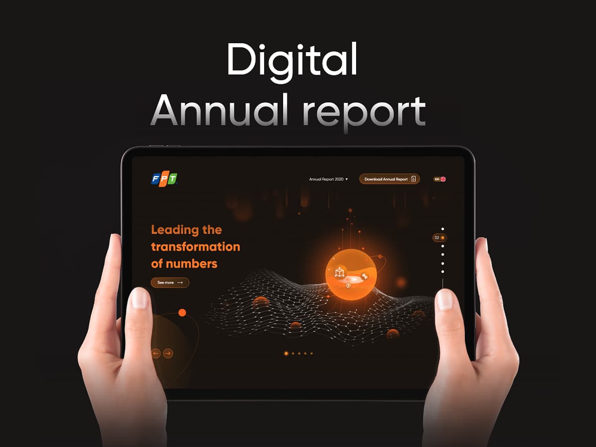 Báo cáo thường niên FPT: Phiên bản Digital