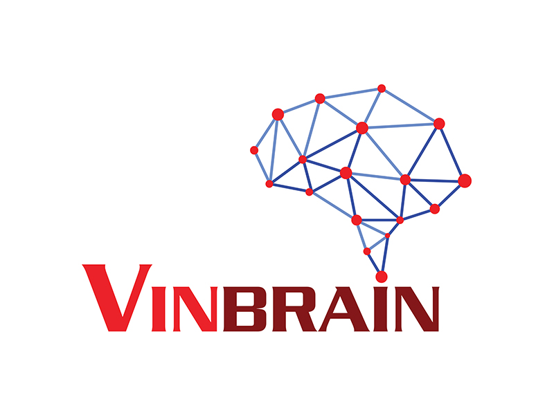 Logo VinBrain (thương hiệu phát triển sản phẩm chăm sóc sức khoẻ AI thuộc VinGroup) do Sao Kim thiết kế