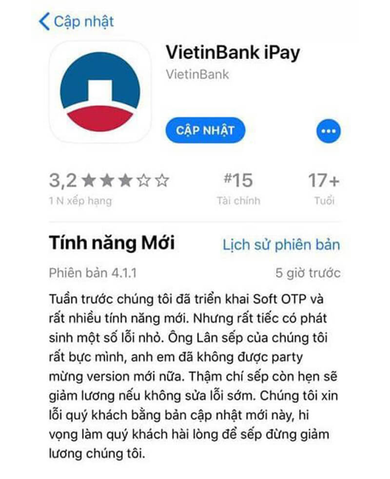 VietinBank iPay - Thương hiệu lớn bắt trend