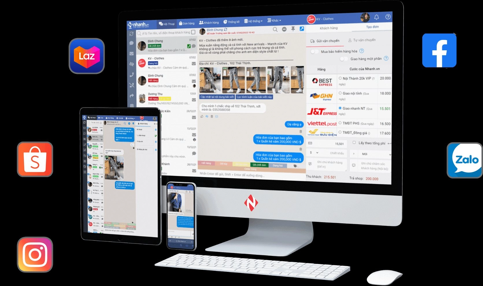 Công cụ quản lý đa kênh