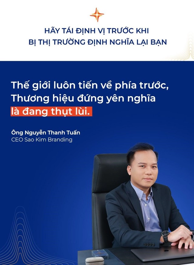 Thương hiệu đứng yên nghĩa là đang thụt lùi