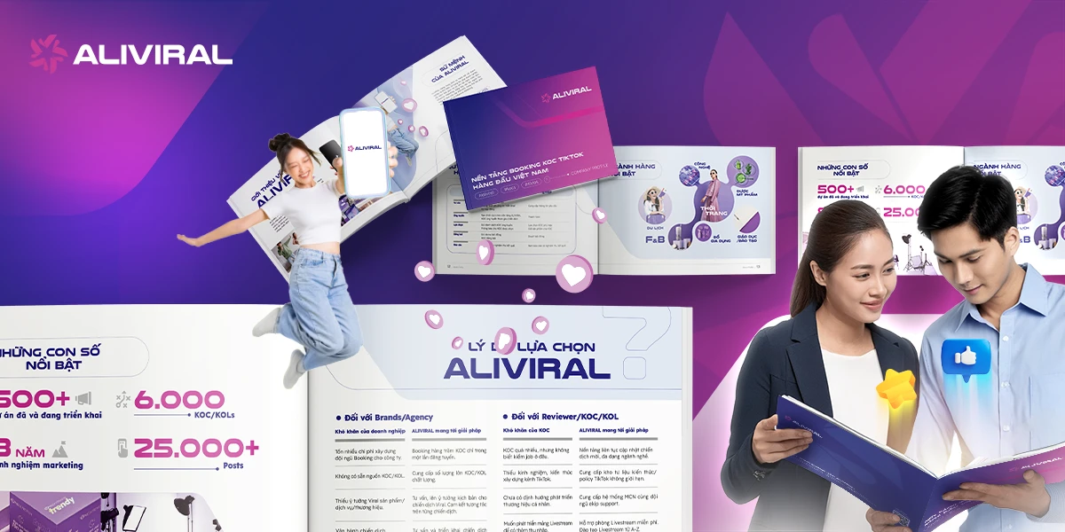 Dịch vụ thiết kế Profile thiết kế hồ sơ năng lực - Dự án thiết kế profile công ty ALIRIVAL