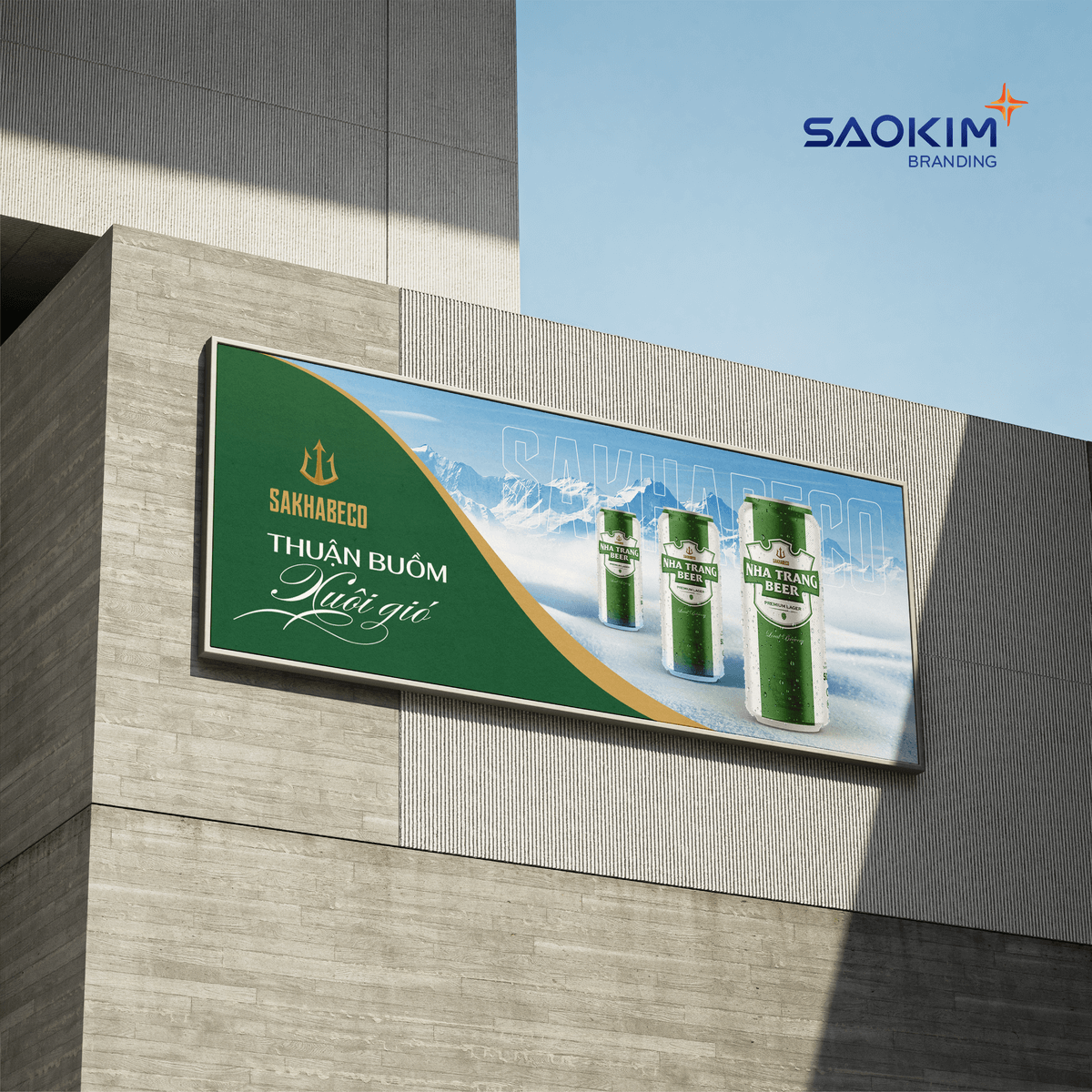 Dự án thiết kế logo, thiết kế nhận diện thương hiệu, nhãn hiệu Shakhabeco - Quảng cáo ngoài trời
