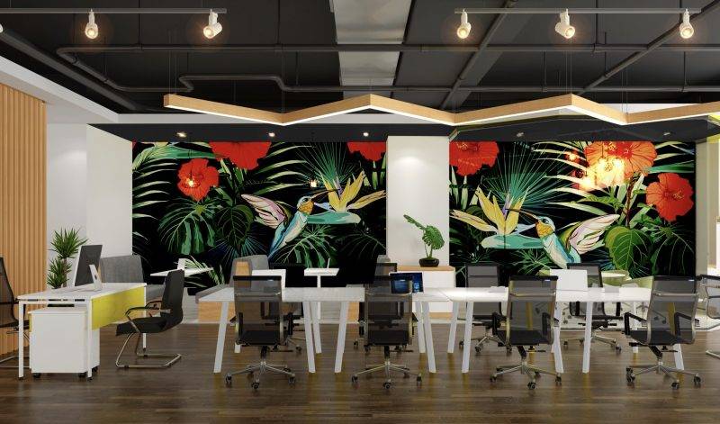 Không gian mở VP Sao Kim Branding tại Hà Nội