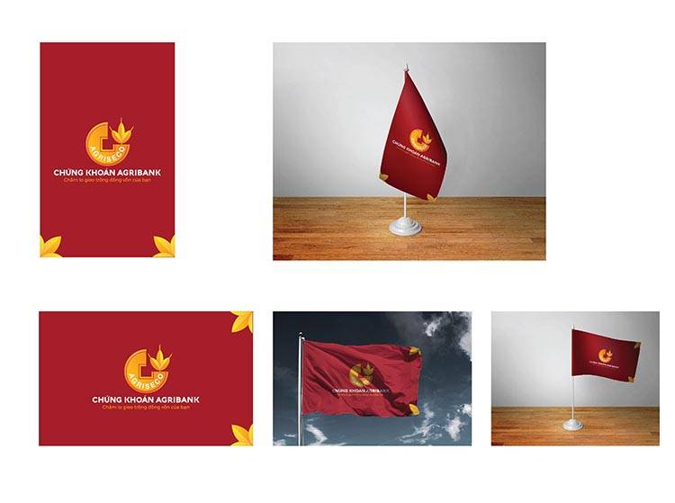 Mẫu thiết kế ấn phẩm truyền thông thương hiệu của Agriseco.