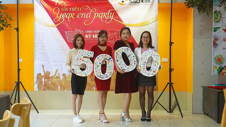 Hơn 5000 khách hàng là con số Sao Kim đã đạt được.