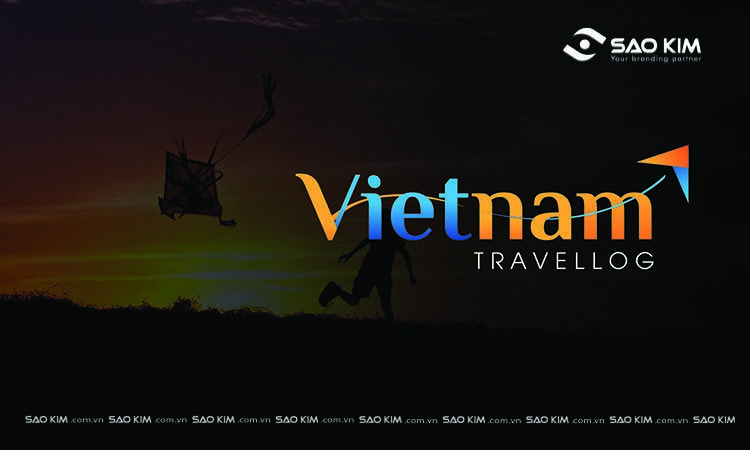 Thiết kế nhận diện thương hiệu Vietnam Travellog bởi Sao Kim.