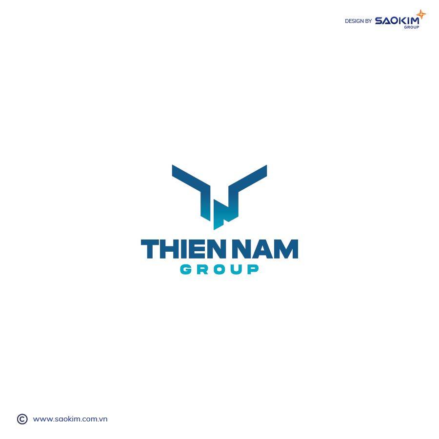 [Saokim.com.vn] Thiết kế logo Thien Nam Group bởi Sao Kim Branding 