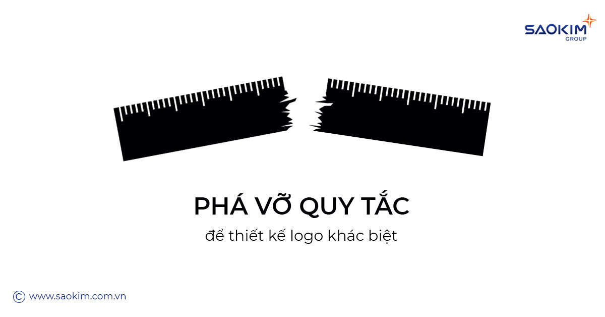 Cách Thiết kế logo khác biệt: Phá vỡ quy tắc