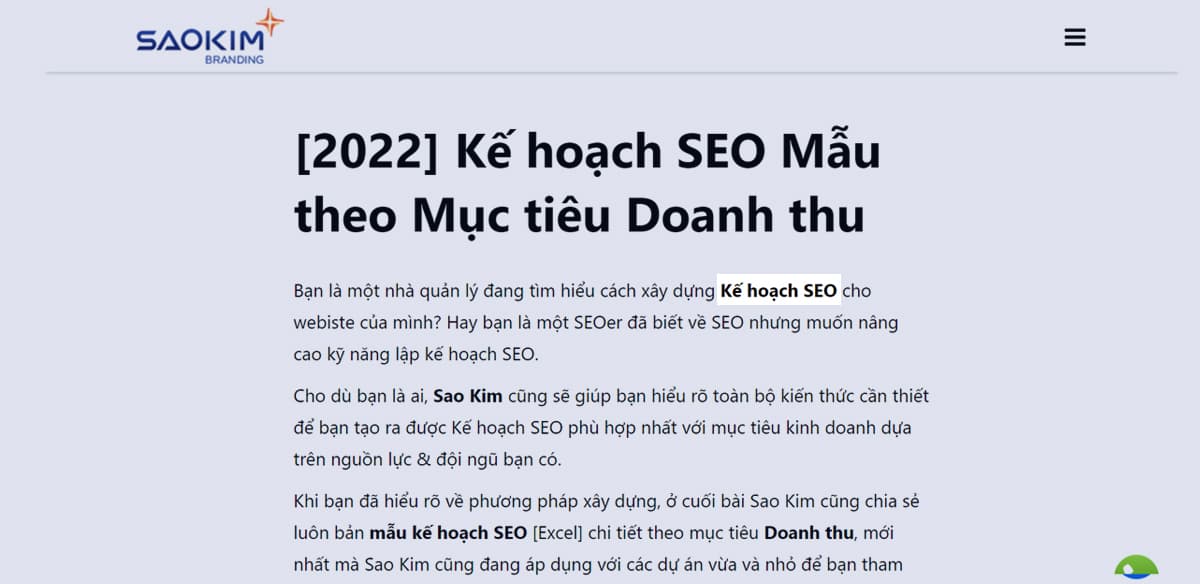 Bài viết chuẩn SEO nên có từ khóa trong 100 ký tự đầu tiên Bài viết chuẩn SEO nên có từ khóa trong 100 ký tự đầu tiên