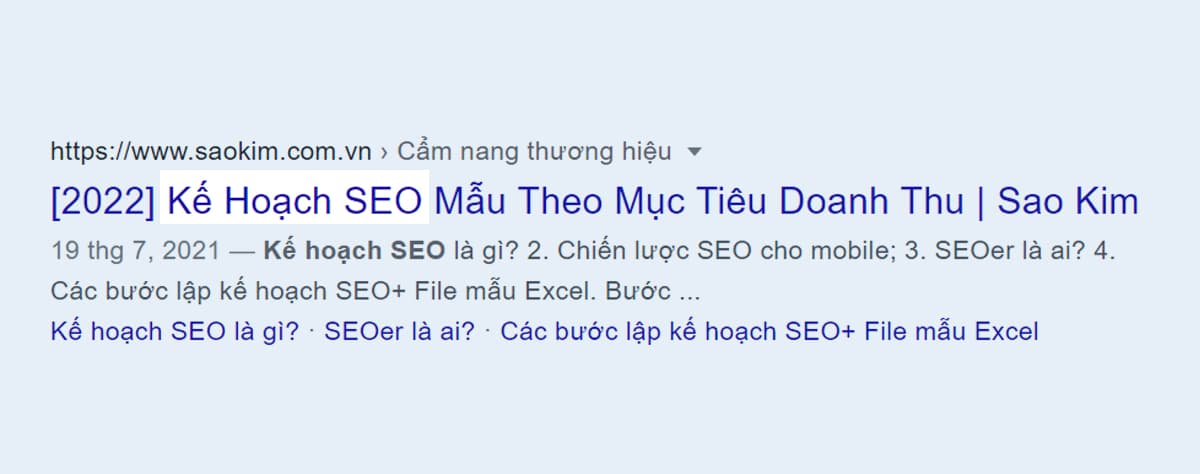 Tiêu chí viết bài chuẩn SEO: Từ khóa xuất hiện ở đầu tiêu đề Tiêu chí viết bài chuẩn SEO: Từ khóa xuất hiện ở đầu tiêu đề