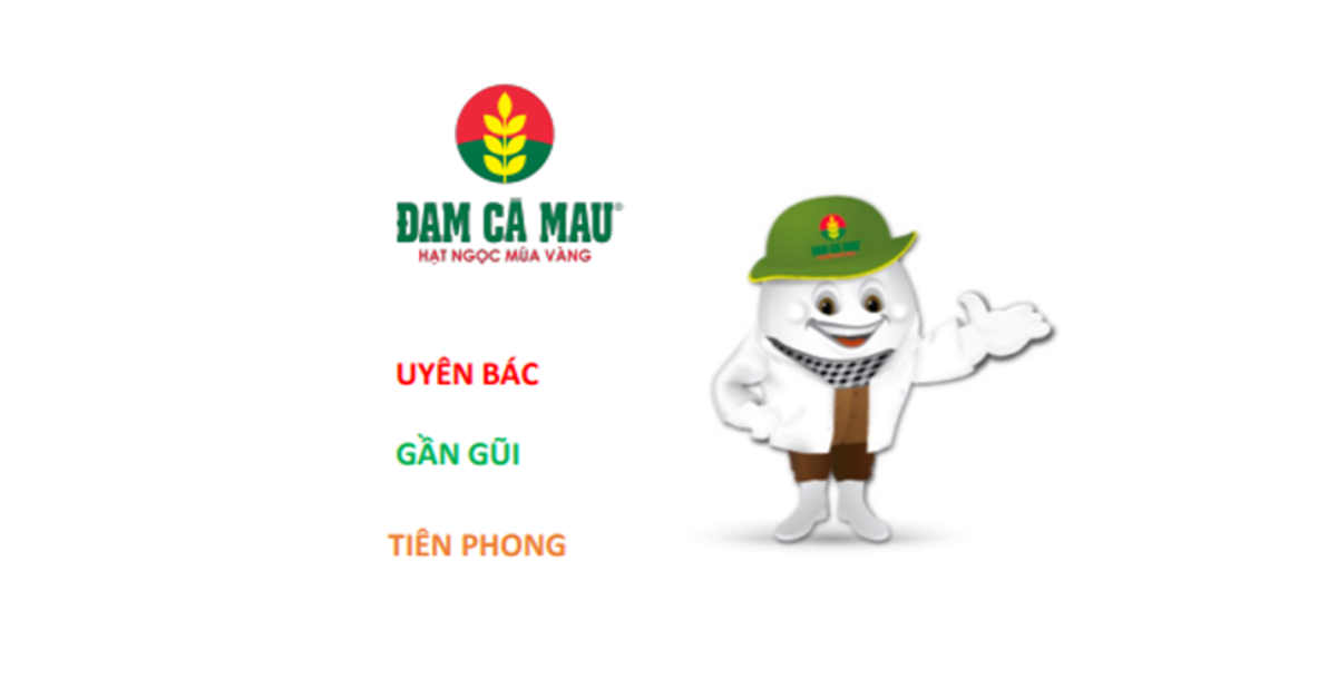 Mascot thương hiệu Đạm Cà Mau Mascot thương hiệu Đạm Cà Mau