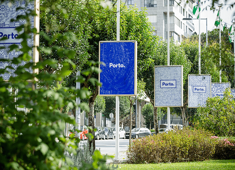 Quảng cáo thành phố Porto, Bồ Đào Nha (Nguồn: Pinterest)