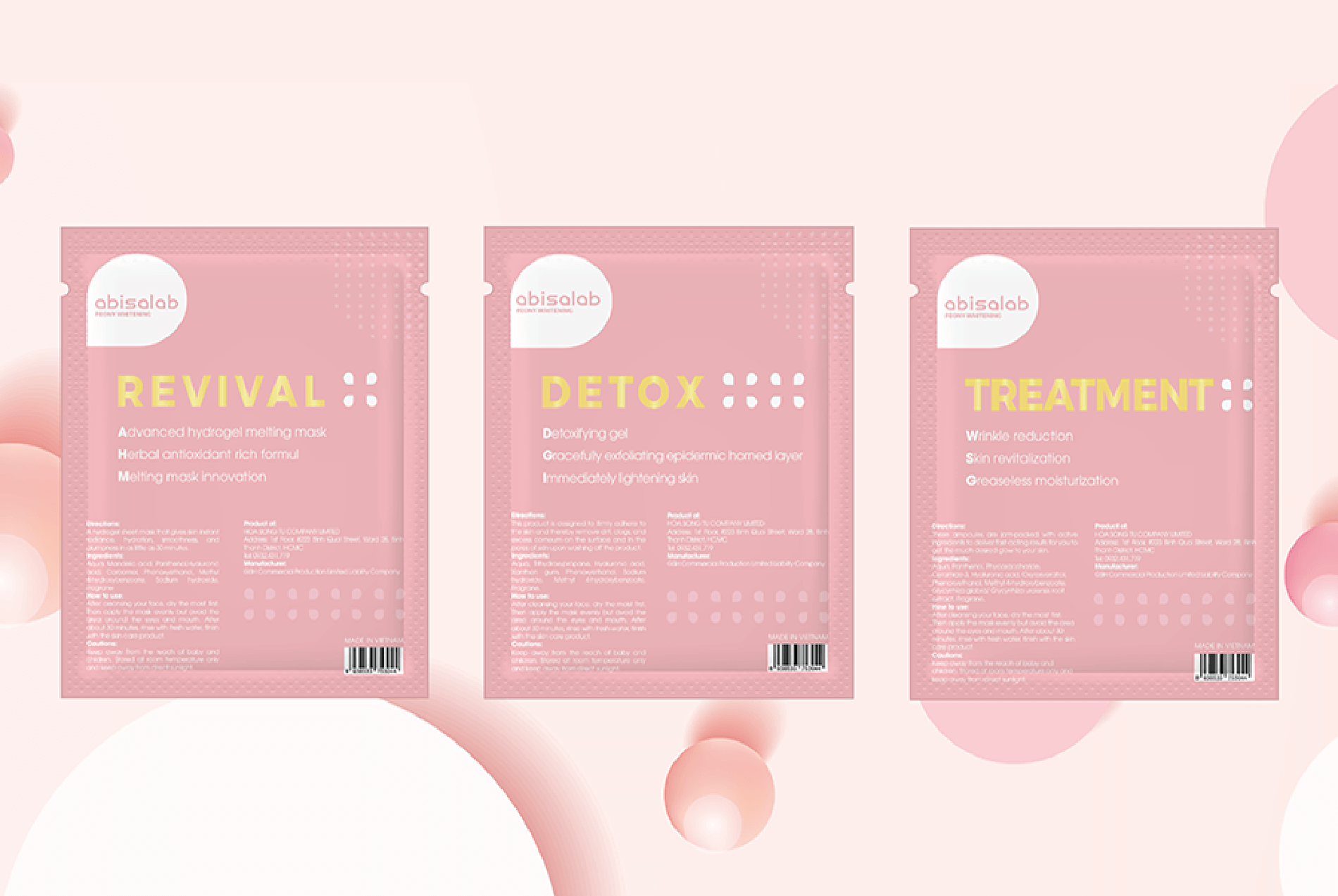 Dự án thiết kế bao bì mỹ phẩm Hoa Tuyết (Abisalab) - 7