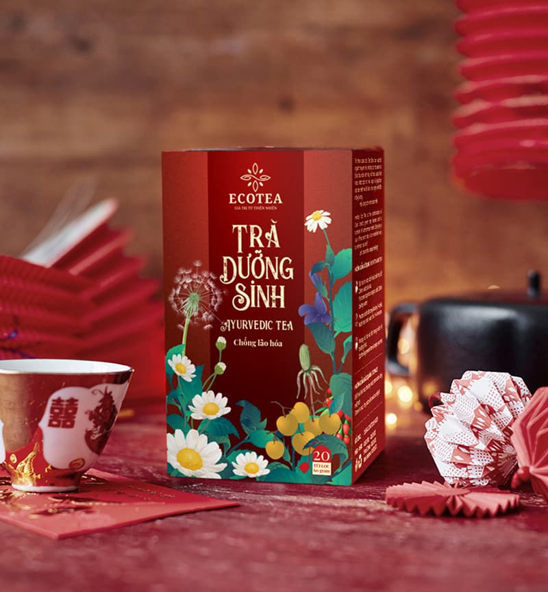 Dự án thiết kế bao bì nhãn mác sản phẩm ECOTEA