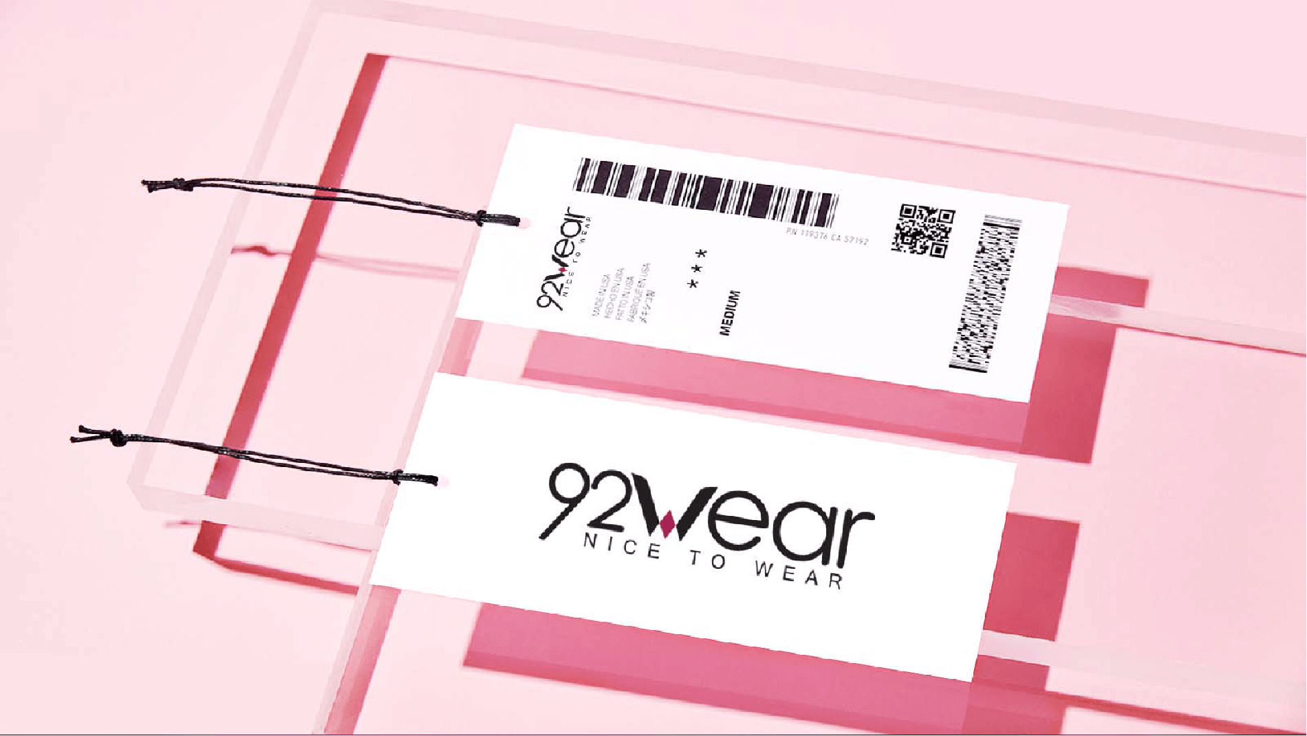 Dự án Thiết kế thương hiệu 92Wear - Tags