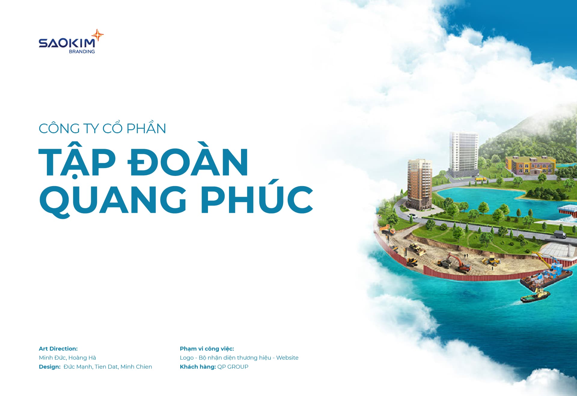 Dự án thiết kế thương hiệu Quang Phúc Group - 1