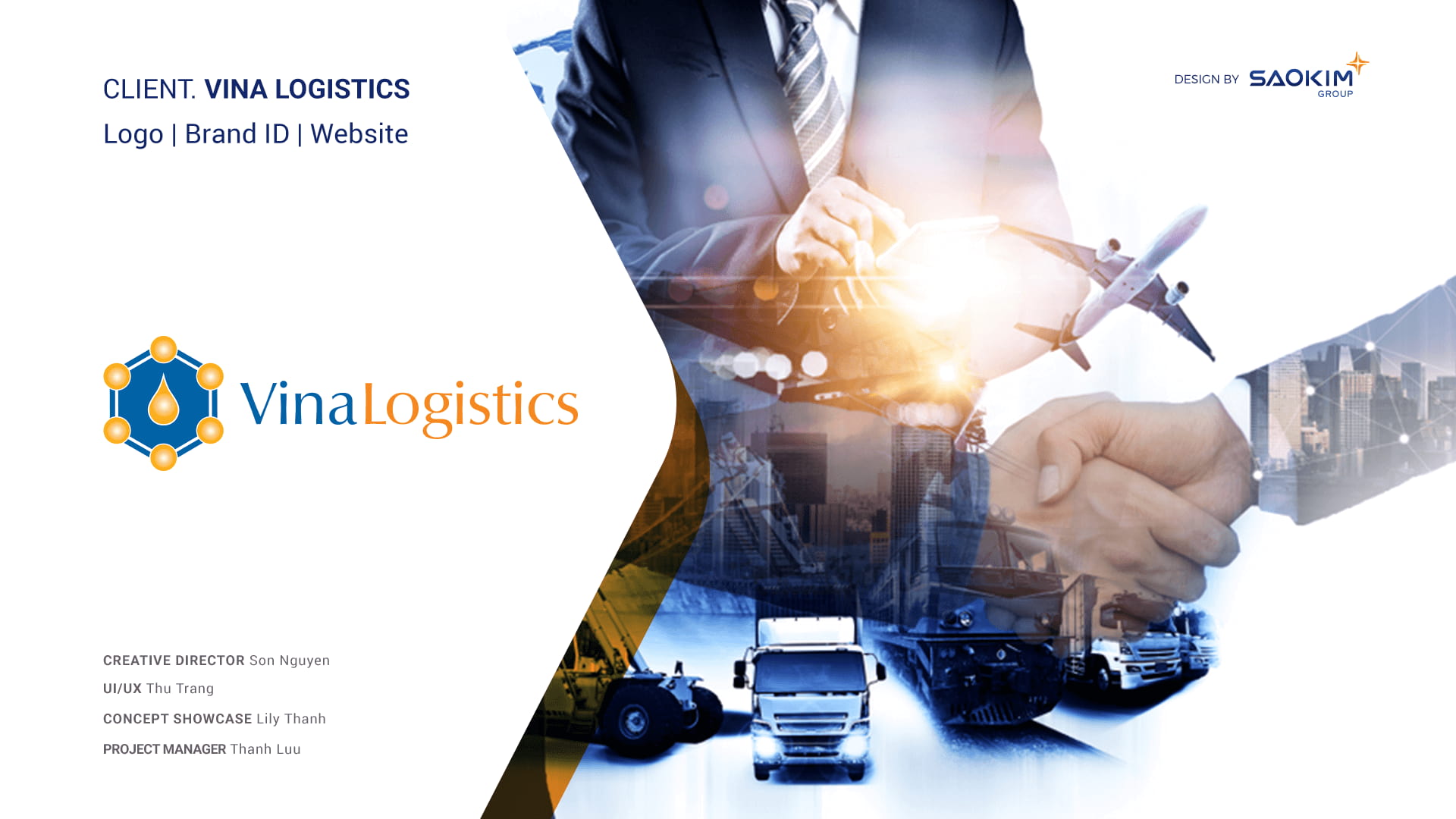 Dự án thiết kế thương hiệu Vina Logistics - 1