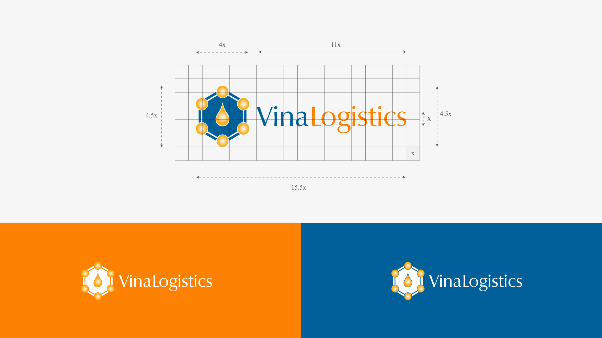 Dự án thiết kế thương hiệu Vina Logistics - 4