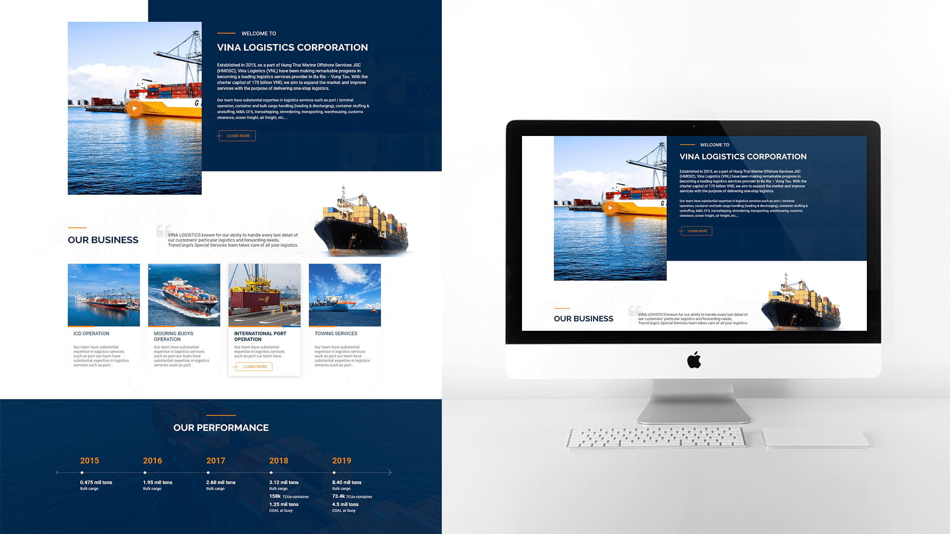 Dự án thiết kế thương hiệu Vina Logistics - 7