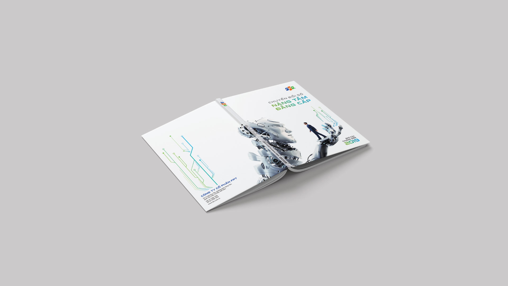 Dự án thiết kế báo cáo thường niên FPT 2019 - 12