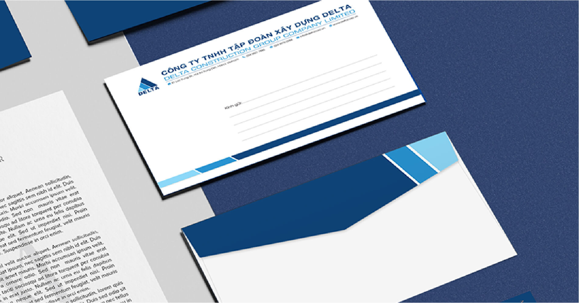Dự án thiết kế nhận diện thương hiệu Delta Group - 3
