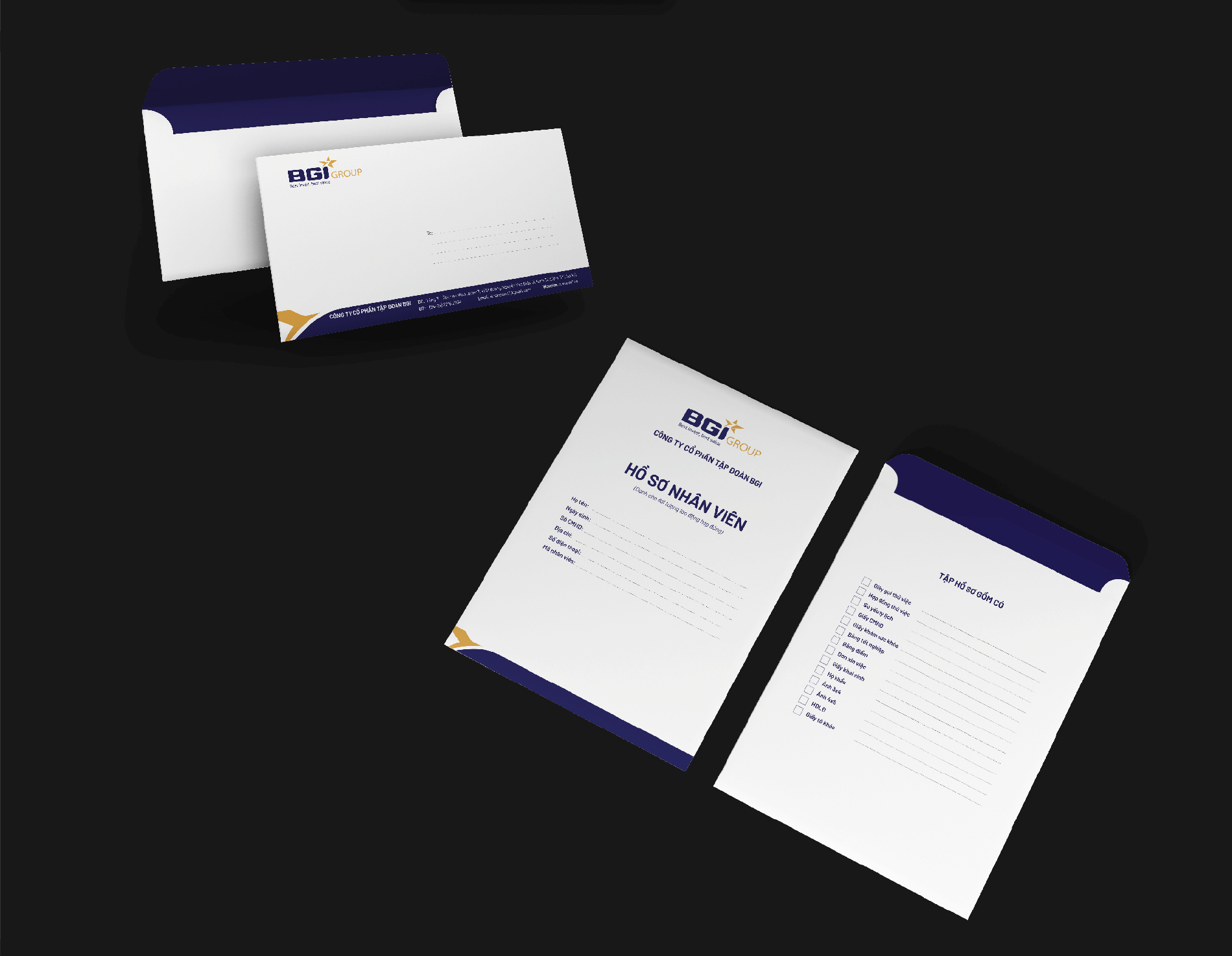 Dự án Thiết kế thương hiệu BGI Group (Vinaconex 7) 9