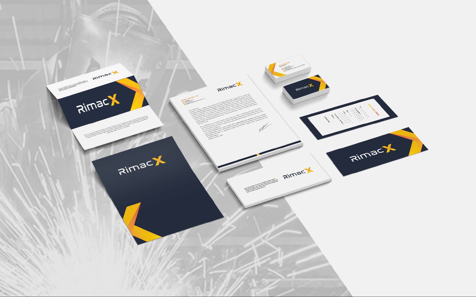 Dự án thiết kế thương hiệu Rimac X - 7