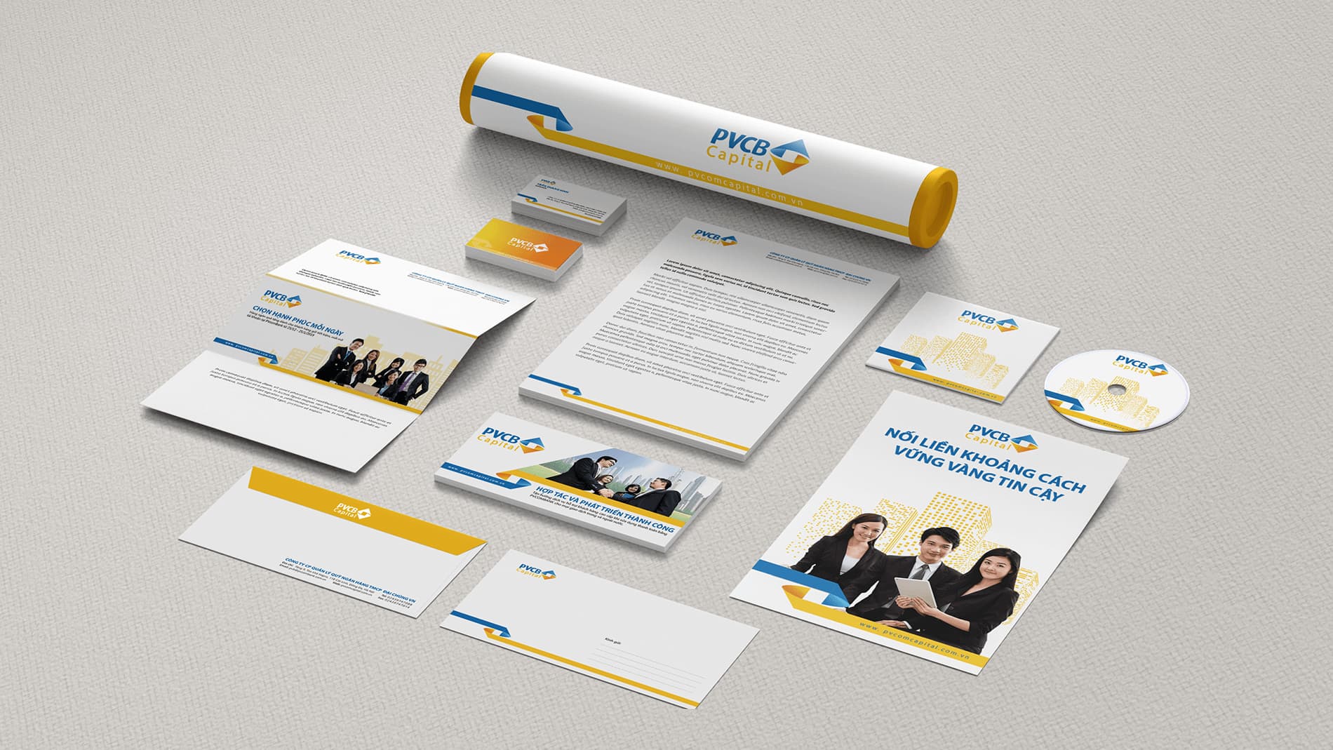 Dự án thiết kế thương hiệu PVCOMBANK - Bộ nhận diện thương hiệu