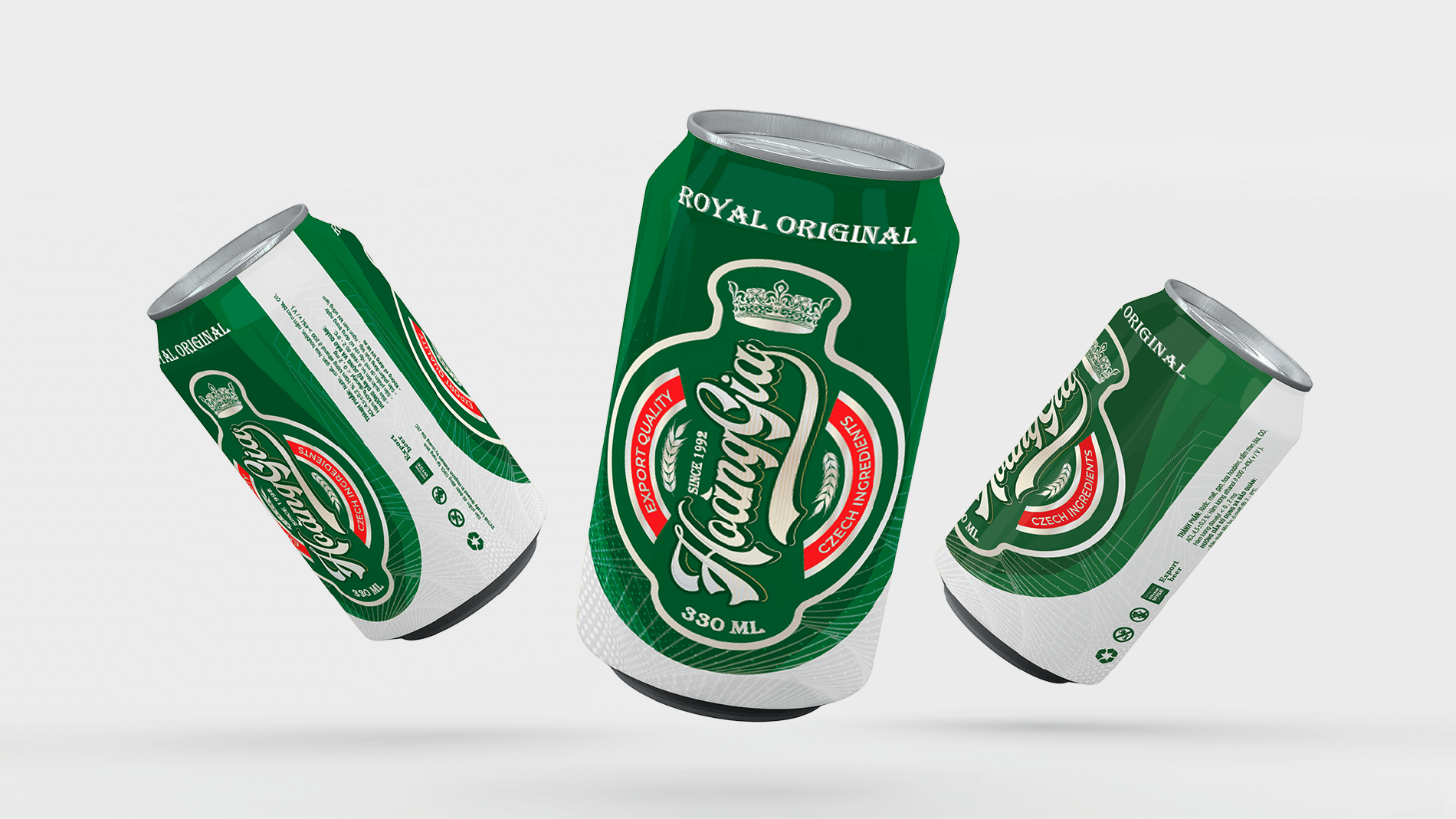 Dự án thiết kế bao bì nhãn mác sản phẩm Bia Hoàng Gia - 6