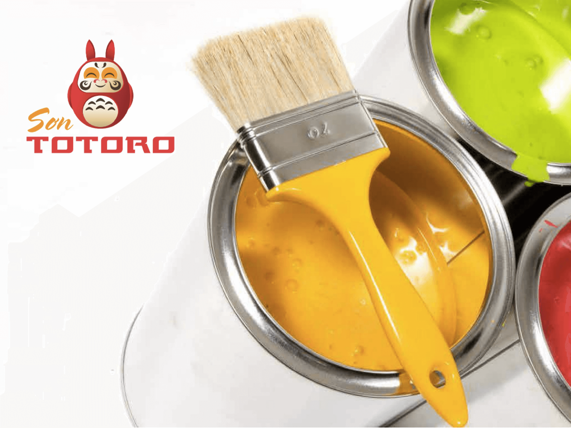 Dự án thiế kế bao bì nhãn mác sản phẩm Sơn TOTORO - 1