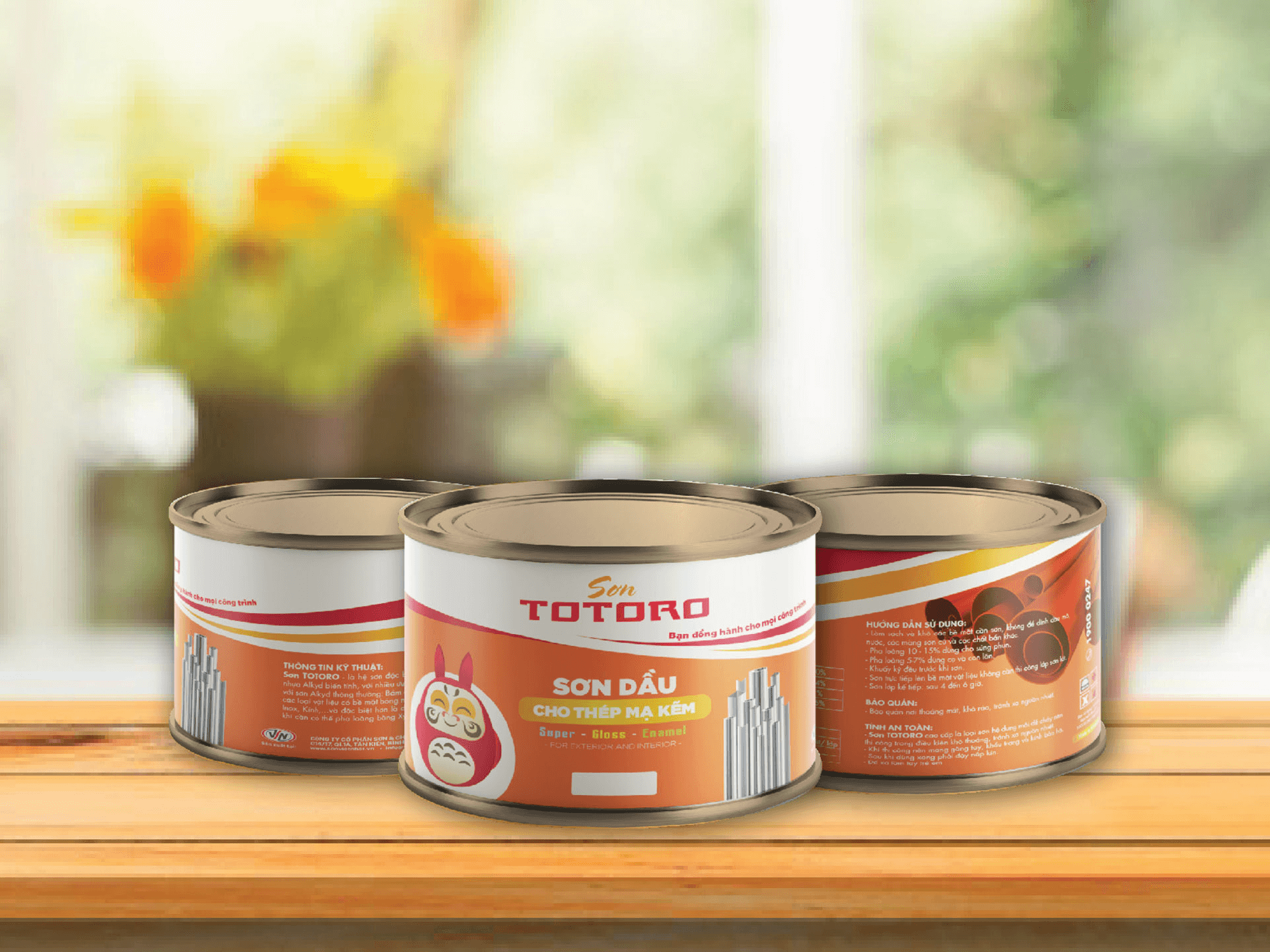 Dự án thiế kế bao bì nhãn mác sản phẩm Sơn TOTORO - 10